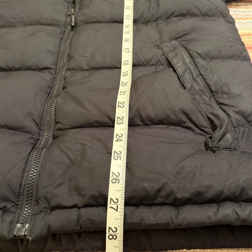 The‎ North Face Black Puffer Down Jacket Mens Lg Insulated Winter Warm